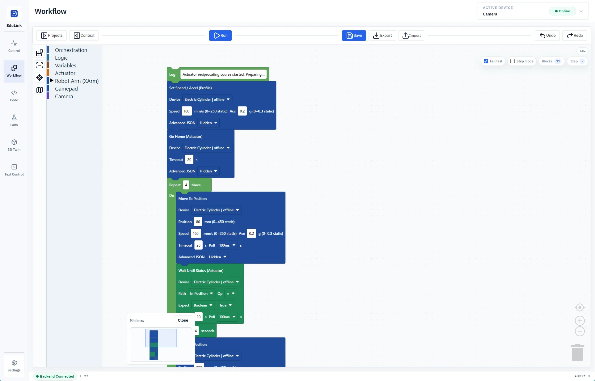 Workflow builder