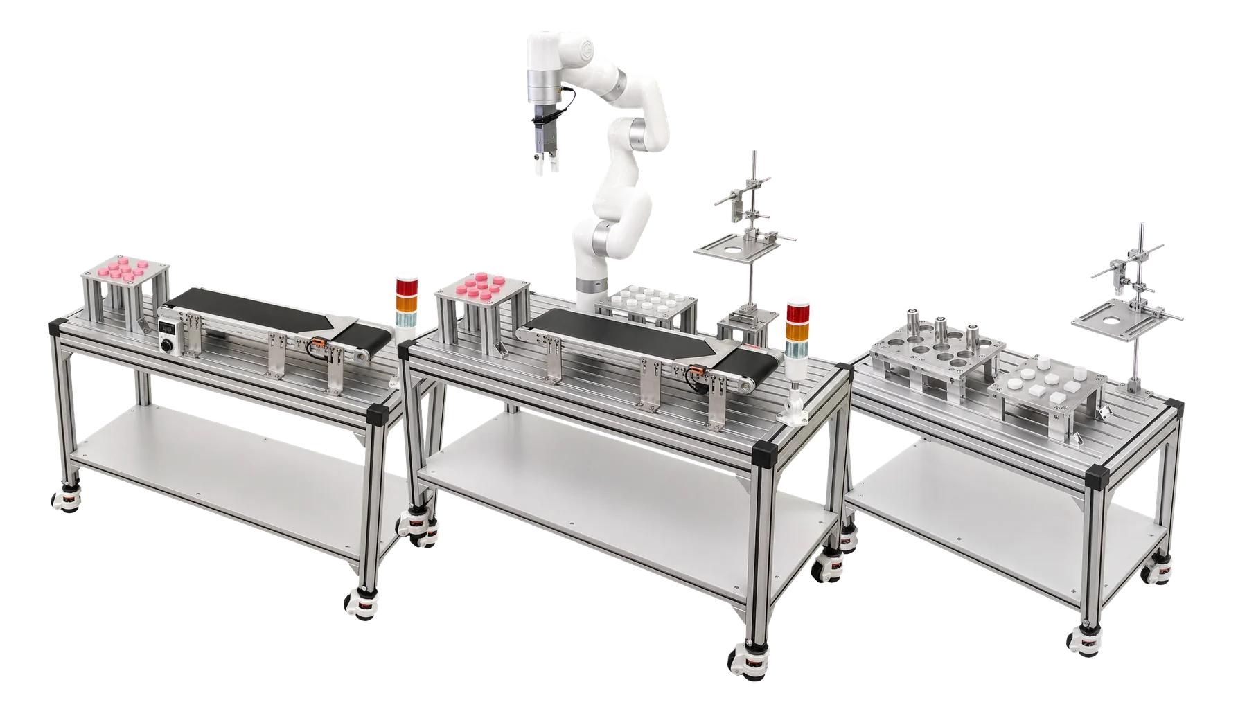 Six robotics applications built on one configurable foundation.